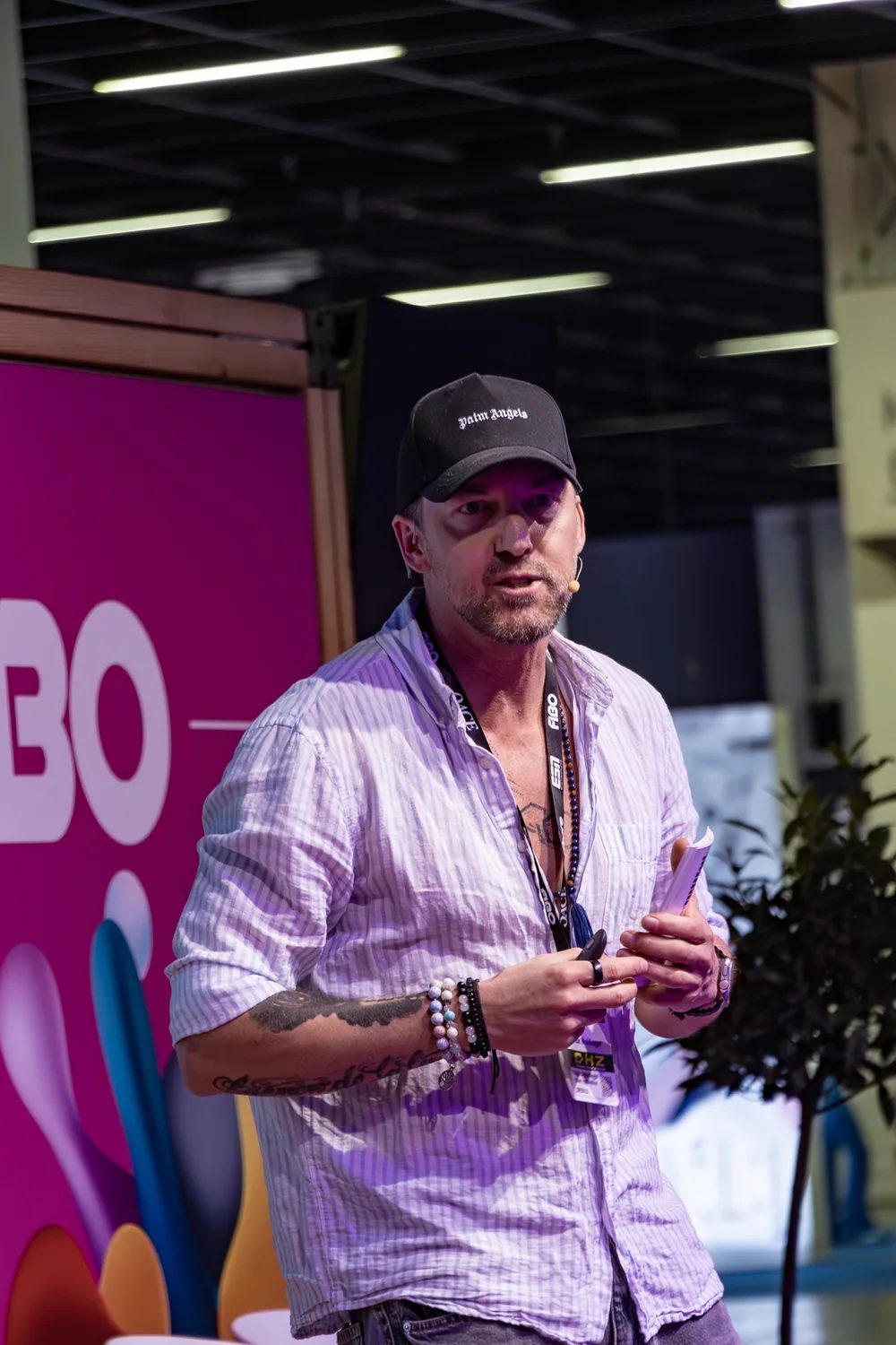 Patrick Maldinger als Speaker auf der FIBO