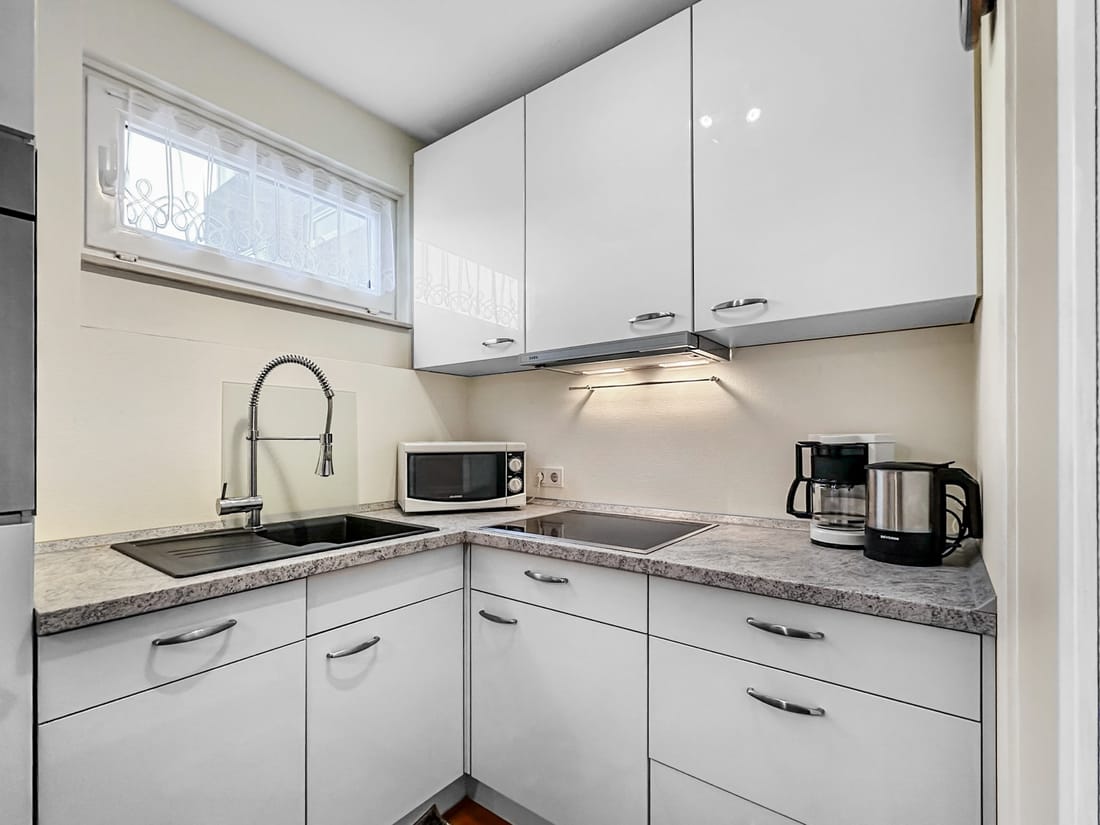 Küche der Ferienwohnung Ausblick Spessart in Bad Soden-Salmünster