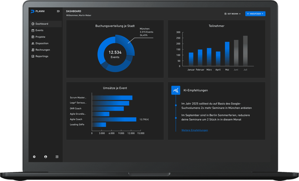 planni | Seminarverwaltung-Software