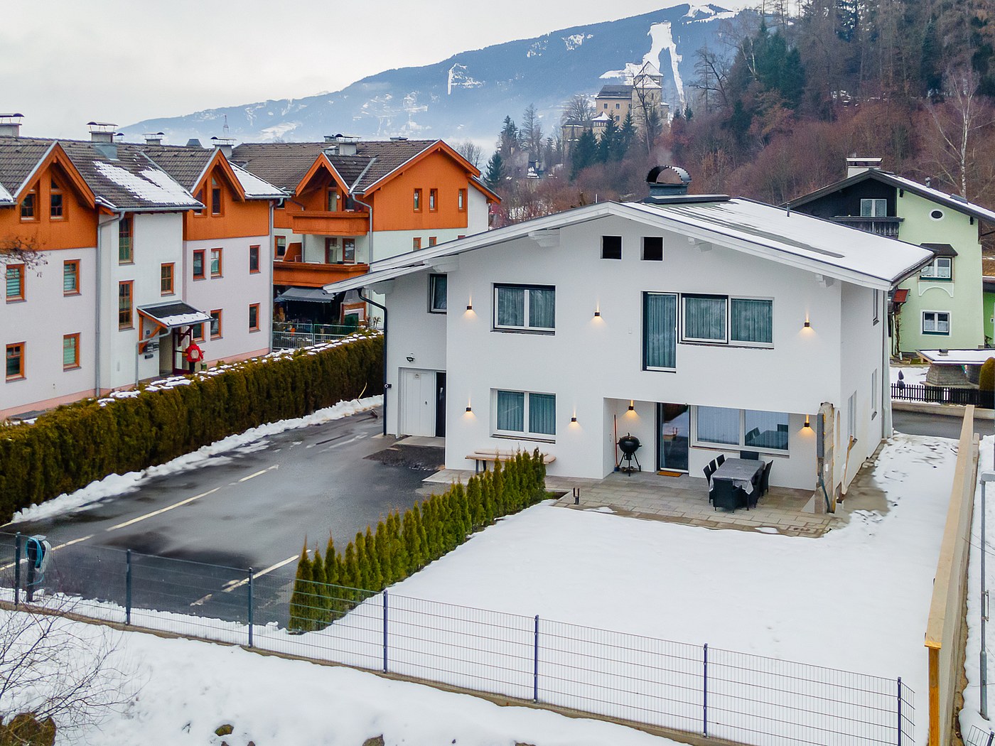Essbereich der Apartments Kabashi