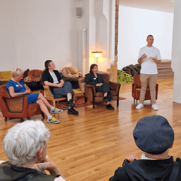 Erste eigene Podiumsdiskussion