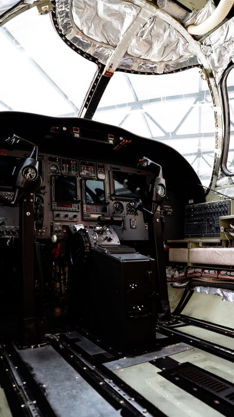 Reel über Technik und Wartung im Flugzeug