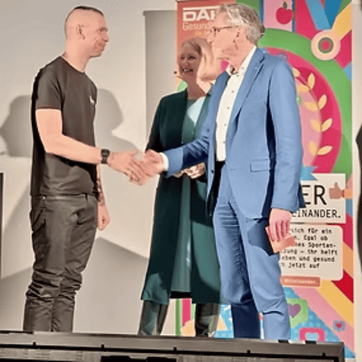 Sonderpreis Pflege im DAK-Wettbewerb „Gesichter für ein gesundes Miteinander“.