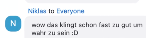 Teilnehmer-Stimme