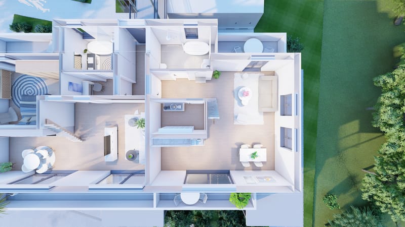 Wohnung 12 – Grundriss Dachgeschoss