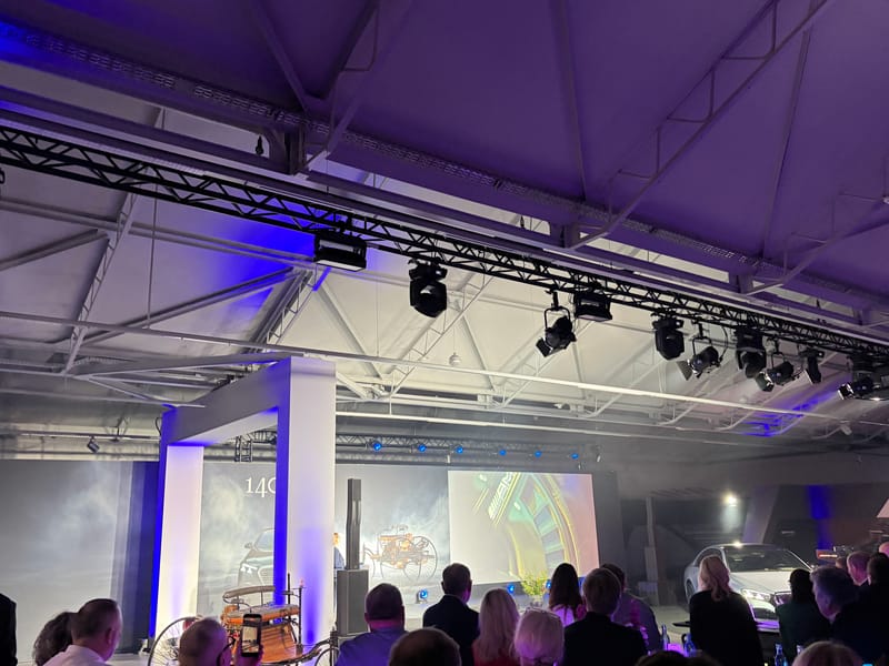 Mercedes-Benz · Niederlassung Mannheim · Jubiläum · ~500 VIP · Mannheim