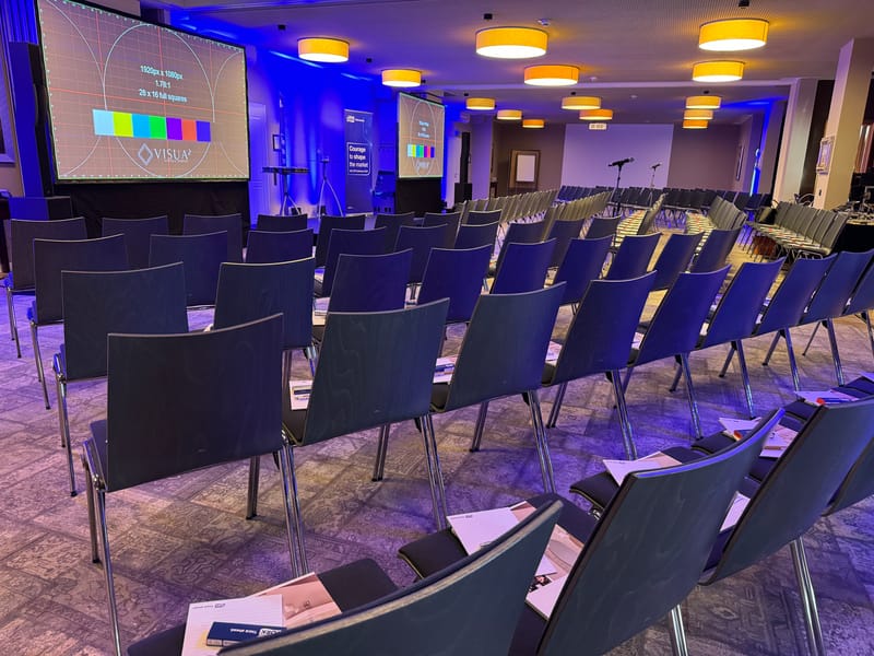 LED-Wand Einsatz auf Corporate Event – Keynote & Präsentation