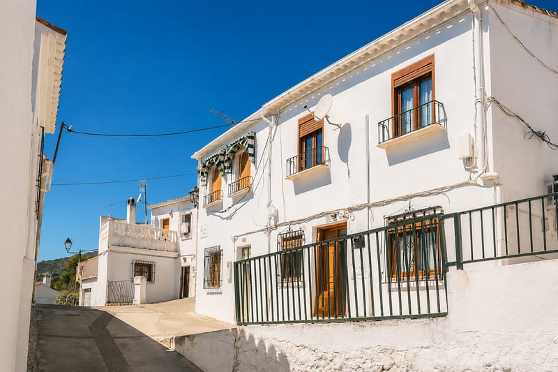 Vista del pueblo de Zagrilla Alta
