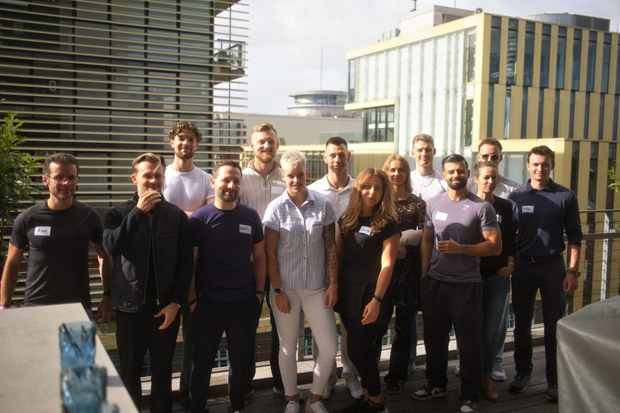 Gruppenfoto der Teilnehmer der Fitpreneur Days