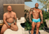 Vorher-Nachher-Bild von Willy, Gründer von Alpha Pack Elite Coaching – drastische körperliche Transformation vom übergewichtigen Zustand zur Wettkampfform im Gym