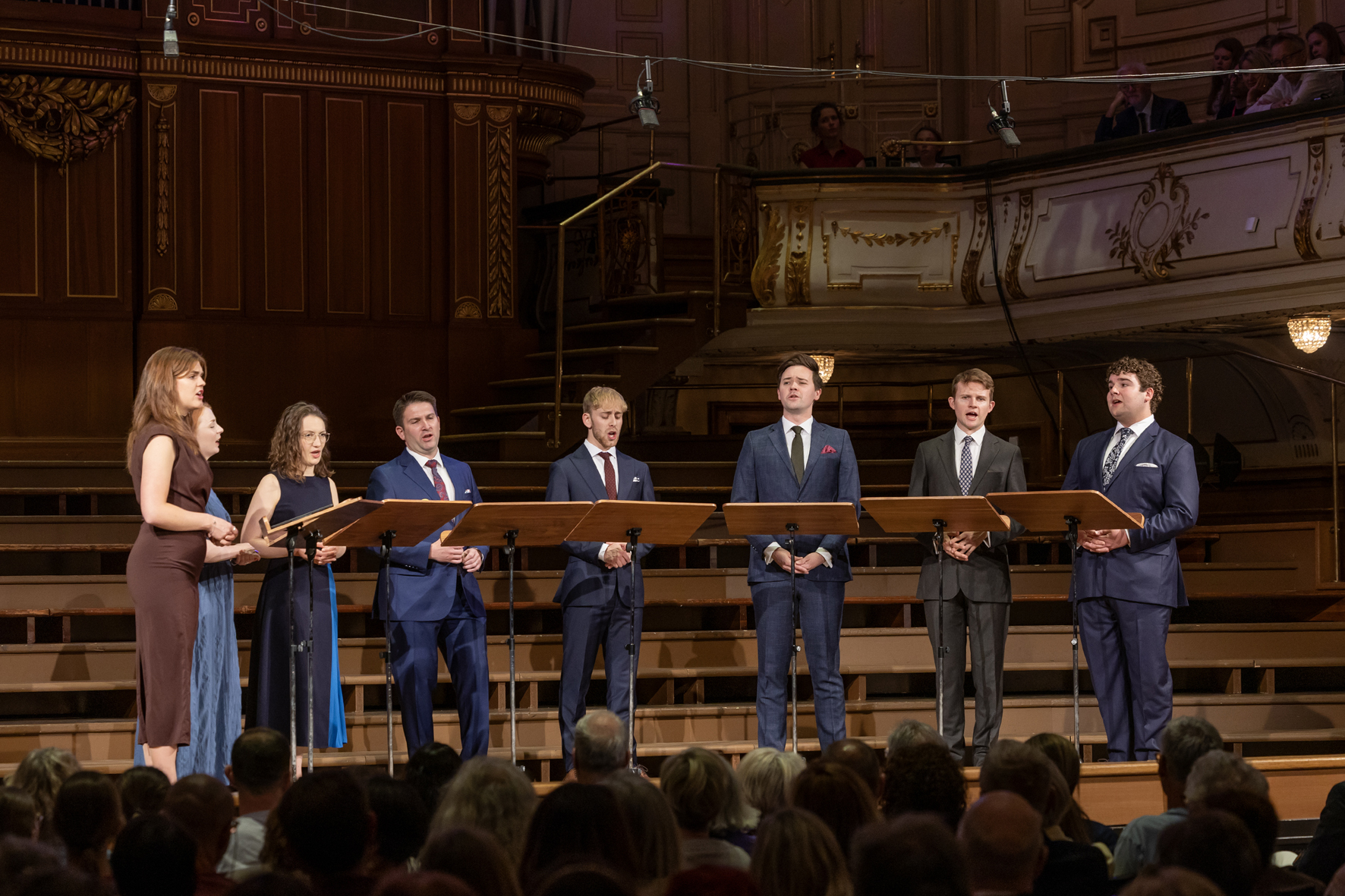 VOCES8, Artists in Residence 2025, singing in the Stefaniensaal, Voices of Spirit 2025, Graz