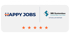 HAPPY JOBS Partnerbadge
