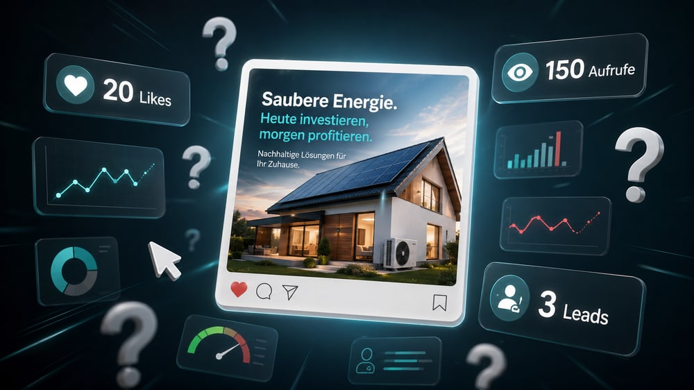 Auswertung einer Werbekampagne mit verschiedenen Kennzahlen