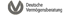 Logo der Deutschen Vermögensberatung, mit einem stilisierten "V" links und dem Text "Deutsche Vermögensberatung" rechts.