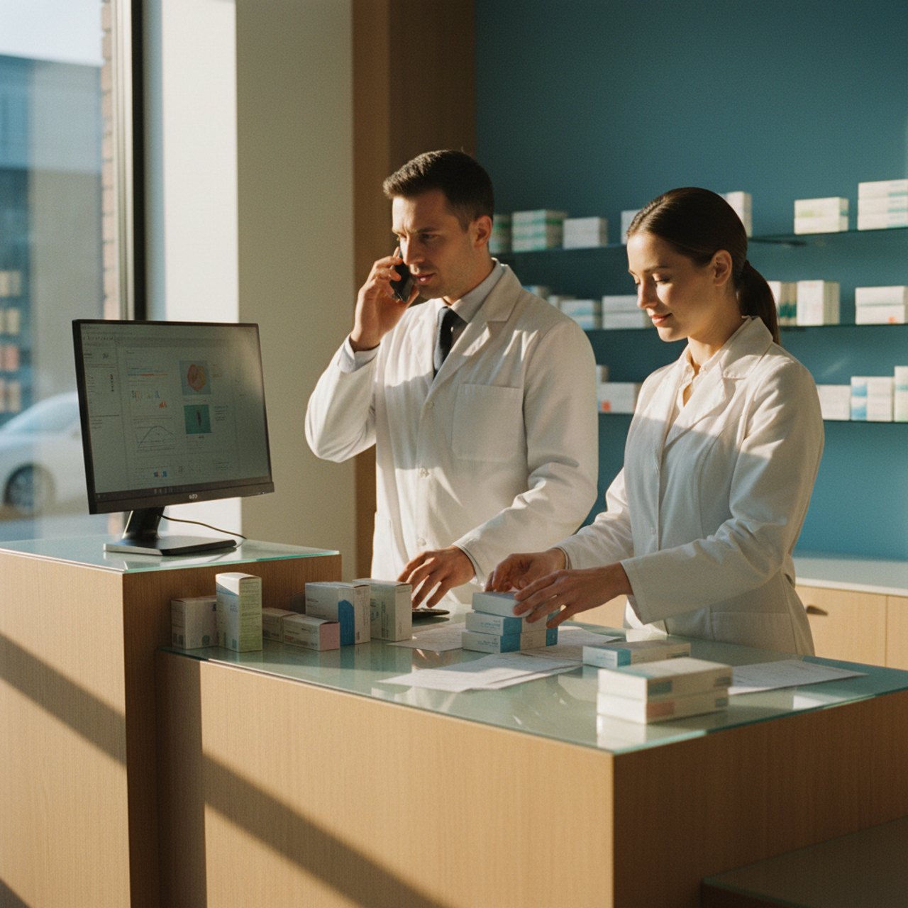 Alltag in der Apotheke