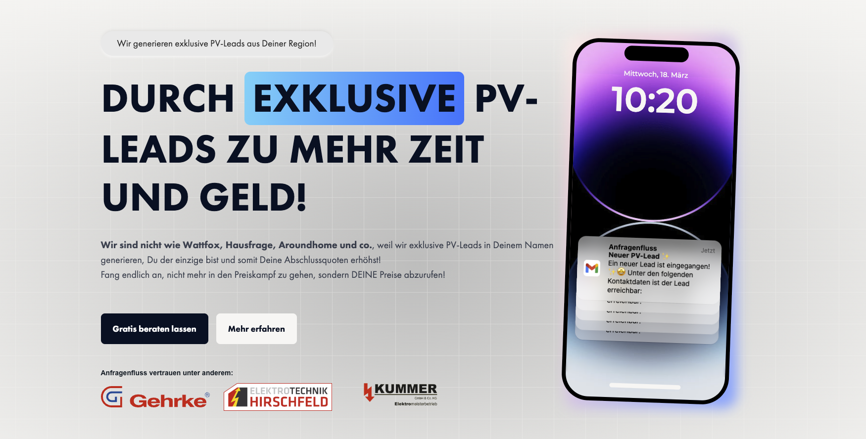 Anfragenfluss Vorschau