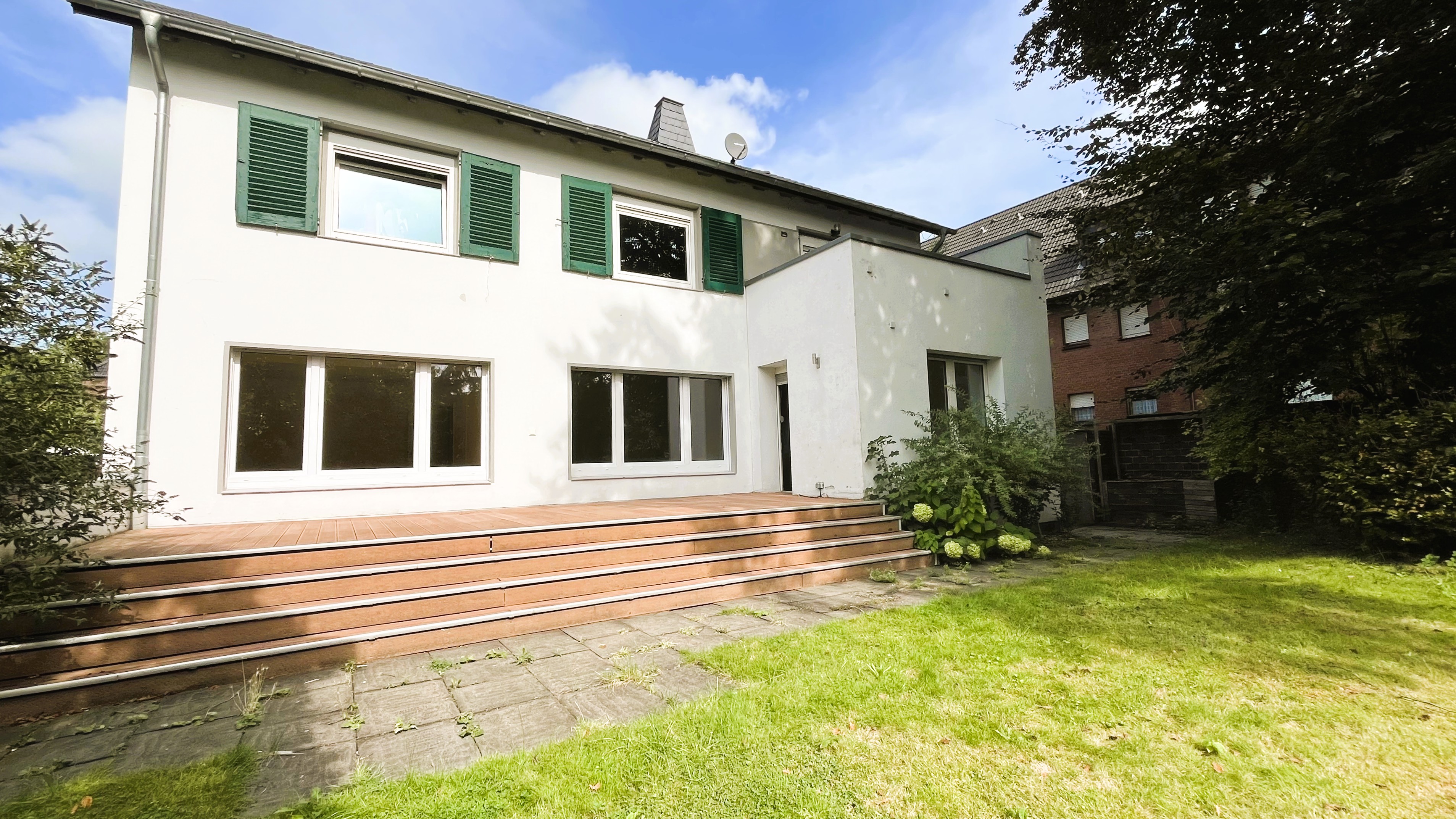 Mietwohnung mit großem Garten