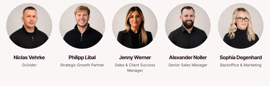 Das Team von RecruitVision