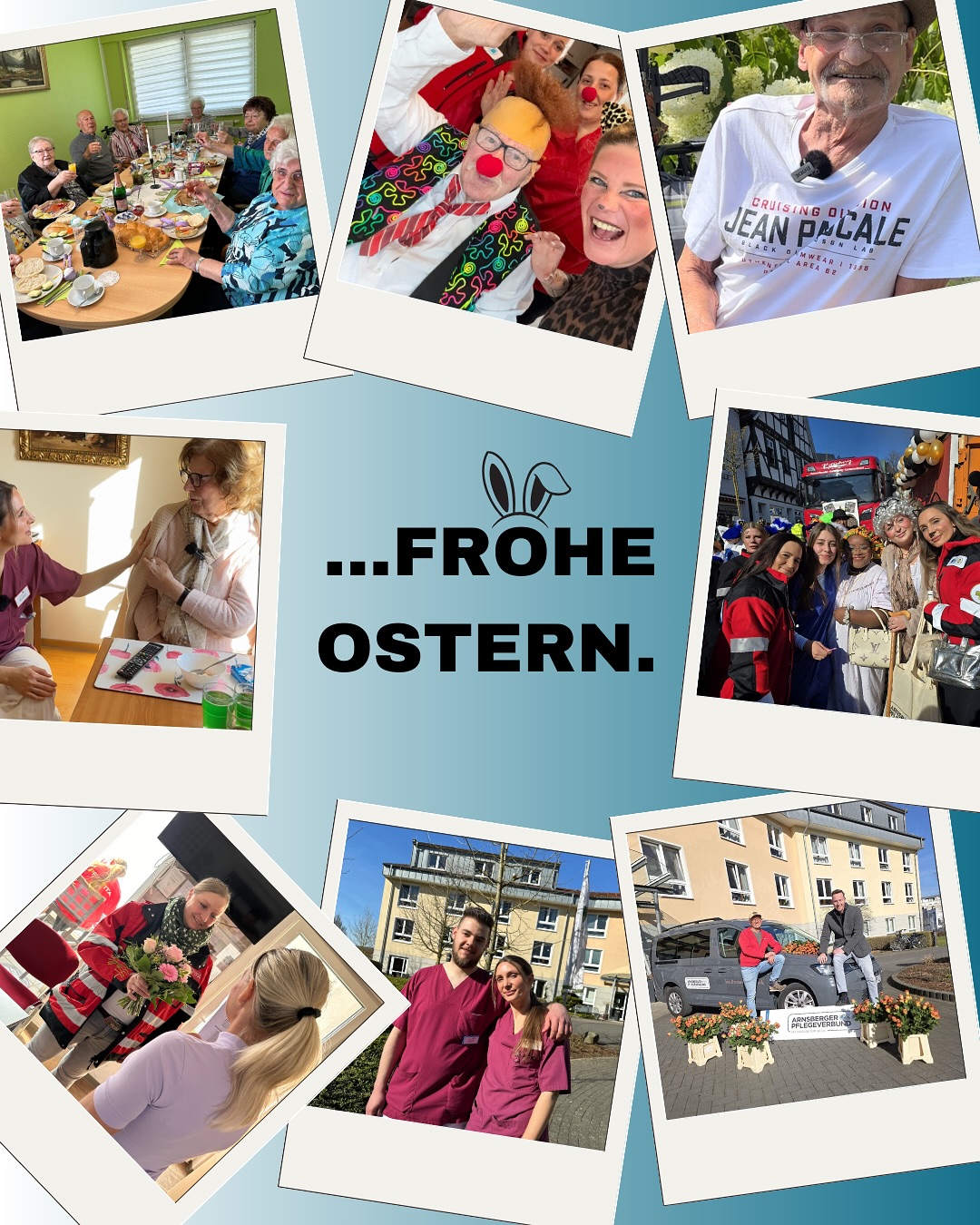Frohe Ostern vom Arnsberger Pflegeverbund!