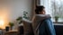 depressionen und erschöpfung  – ki-generiertes bild