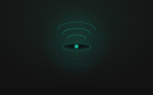 Illustration eines WLAN Access Points