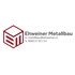 Logo von Ehweiner Metallbau mit stilisierter Würfelform und Kontaktdaten.