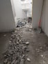  bodenbeschichtung Sanitärräume entfernen, Boden Rückbau