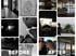 Collage of nine black and white photos and one color photo of a couple with "BEFORE" and "AFTER" text.
