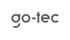 Graues go-tec Firmenlogo in kleingeschriebener, serifenloser Schrift auf weißem Hintergrund.