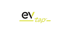 Logo mit schwarzem "ev" und gelbem "tap" auf grünem Hintergrund, gelbe Unterstreichung.