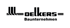 Schwarzes Logo "OELKERS Bauunternehmen" mit drei vertikalen Balken am Anfang des Namens.