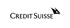 Schwarzes Credit Suisse Logo mit stilisiertem Segel auf dunkelgrünem Hintergrund.