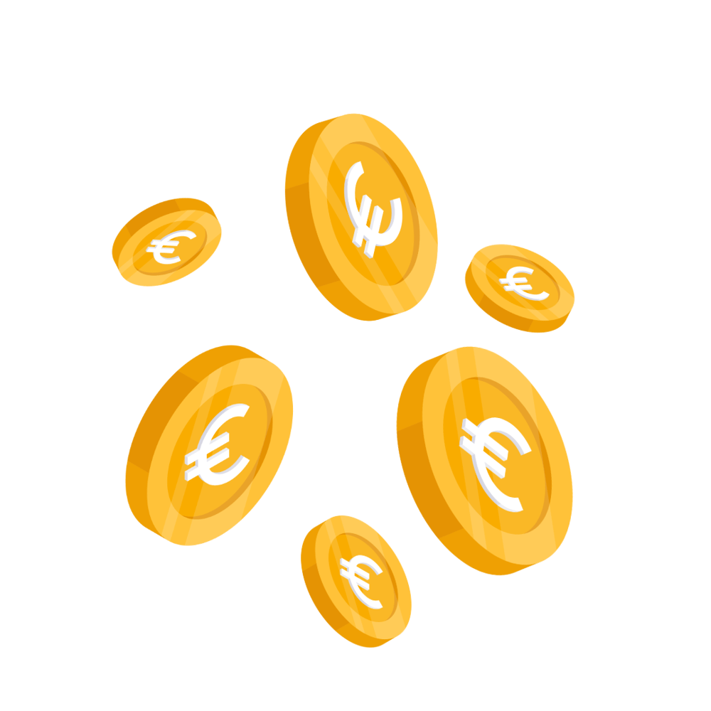 250–350 € / Monat