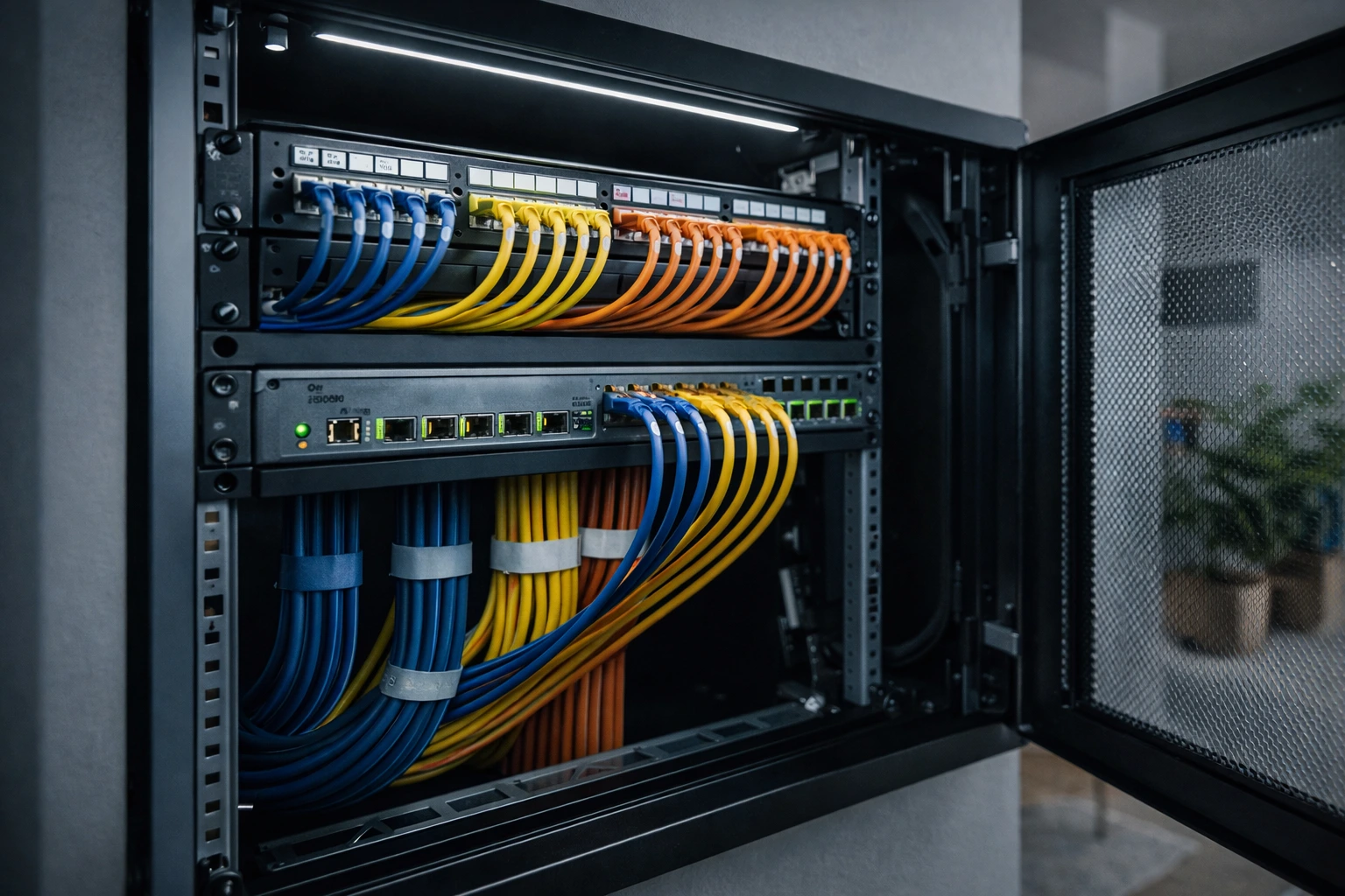 Zentrale Netzwerkinfrastruktur