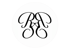 Videoproduktion TN Production - Recuse Logo Verziertes Monogramm mit den Buchstaben R und A in schwarzer, geschwungener Schrift auf weißem Hintergrund.