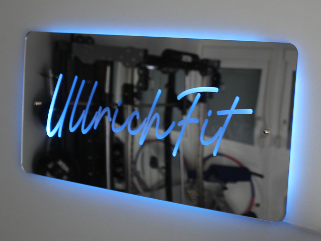 Leuchtschild UllrichFit