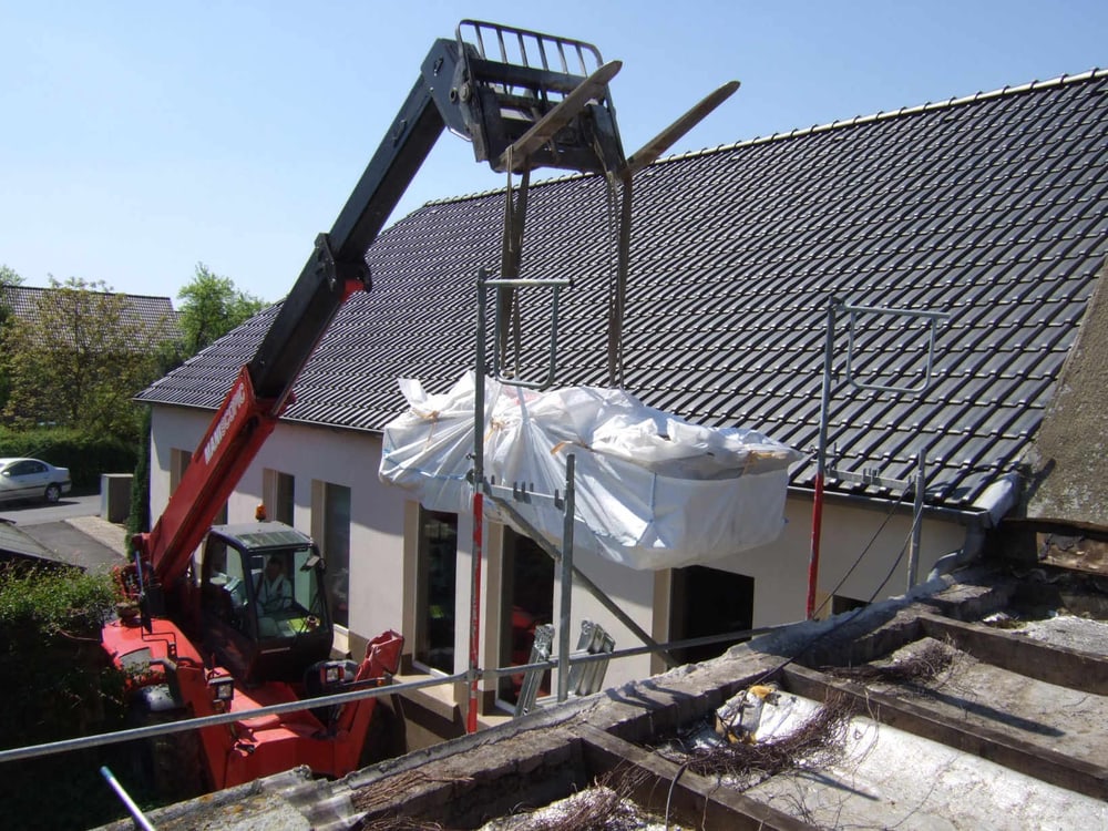 ASI Service, Dachsanierung Asbest-Wellplatten