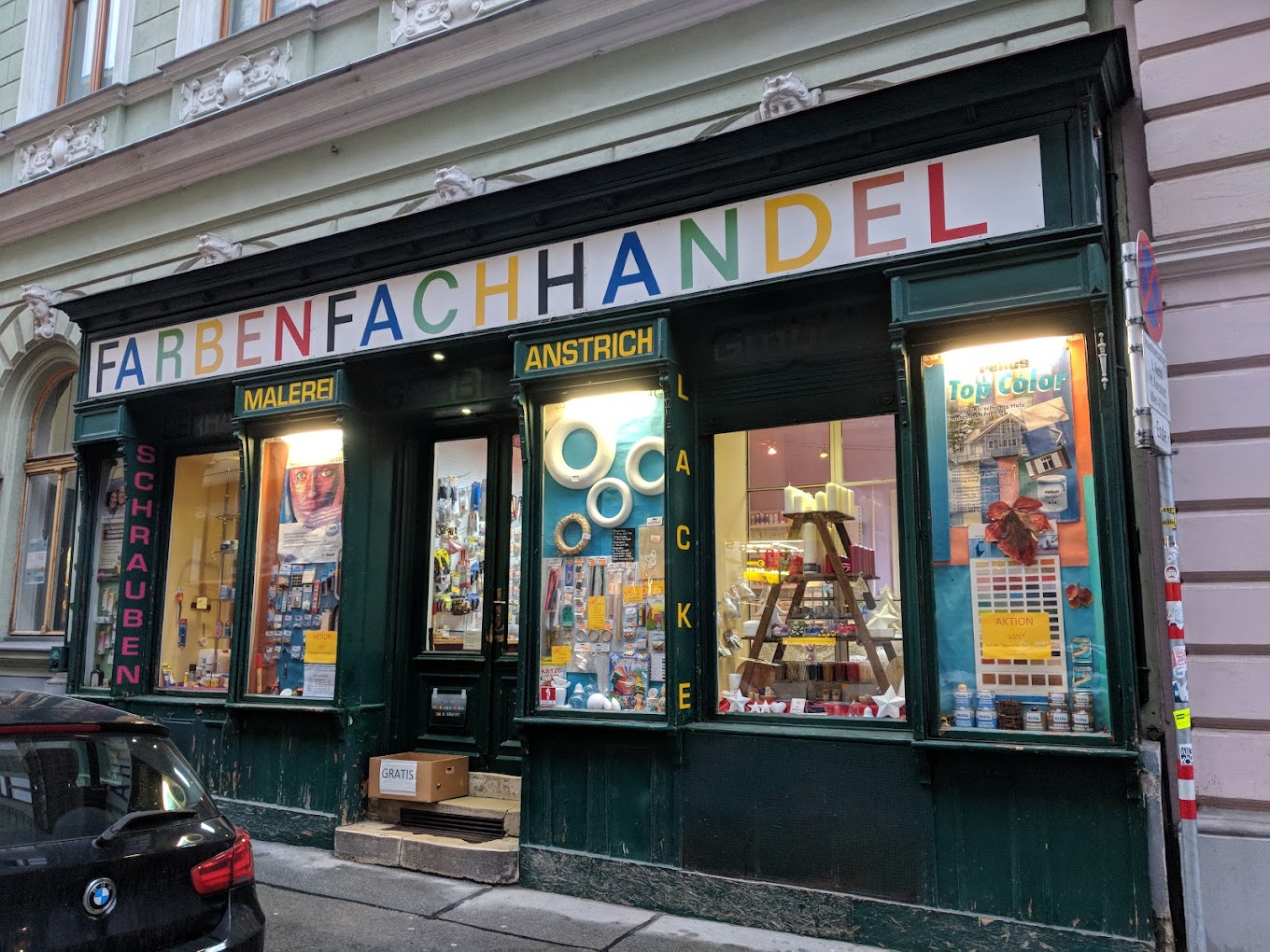 Farbenfachhandel Wien, Malermeister Gerhard Görbicz, Malerbetrieb Wien und Burgenland