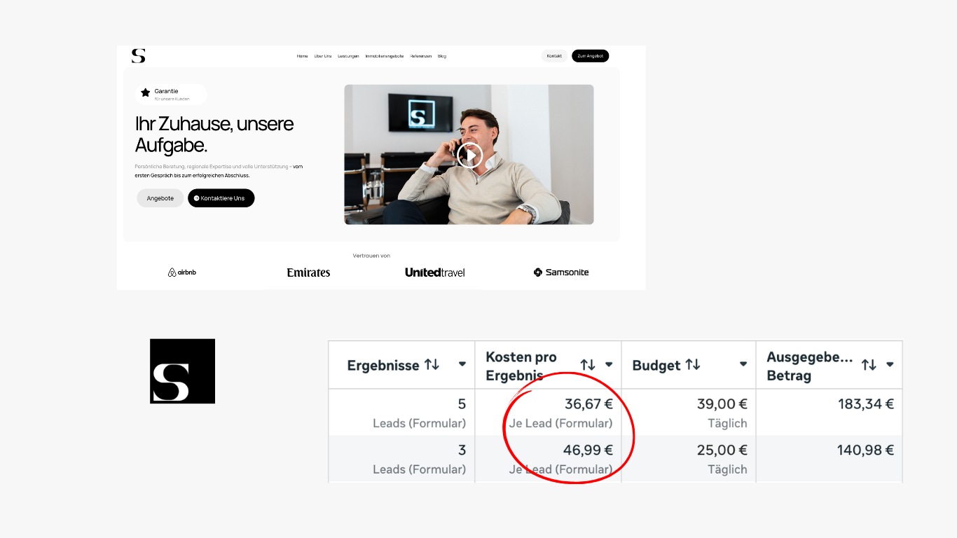 Schmelzer Immobilien Screenshot