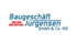 Baugeschäft Jürgensen GmbH & Co. KG Logo mit roten Ziegelsteinen.