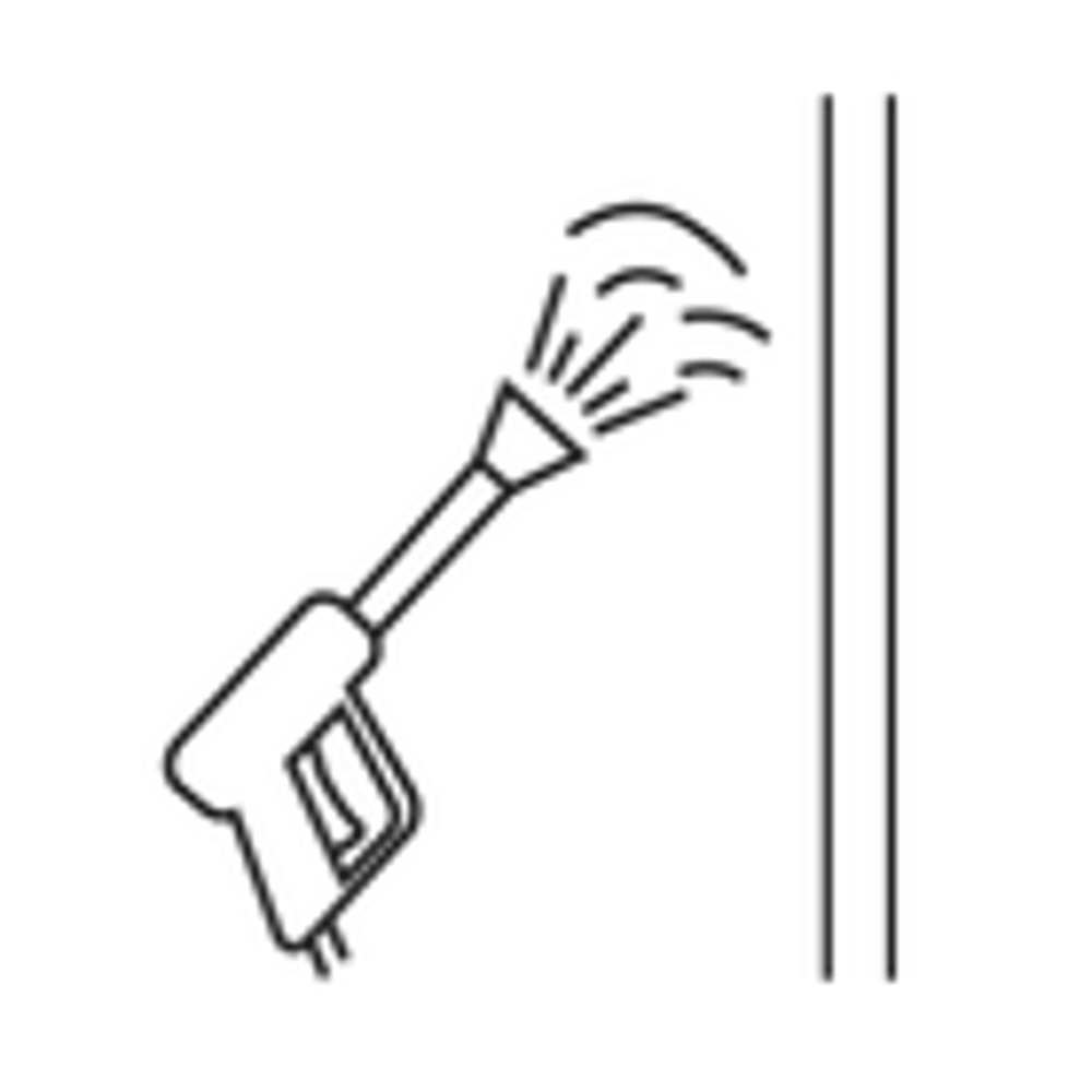 Eine schwarze Strichzeichnung einer Hand, die eine Stange greift.