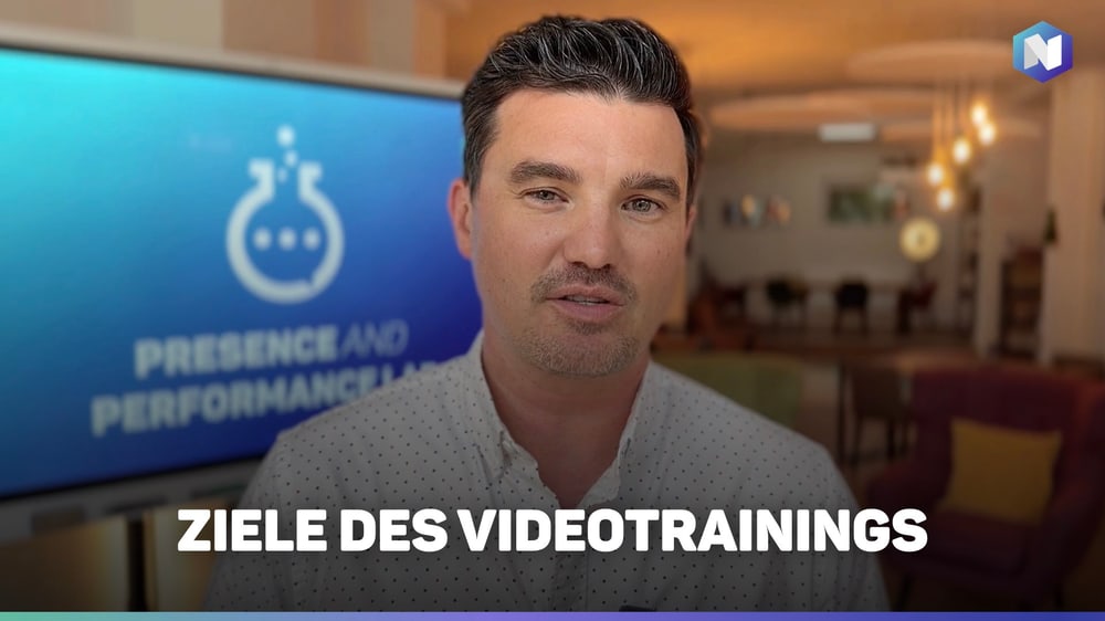 Videoausschnitt aus dem Videotraining: Ziele des Videotrainings