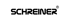 Schwarzer Schriftzug „SCHREINER“ mit einem eingekreisten R als Markenzeichen oben rechts.