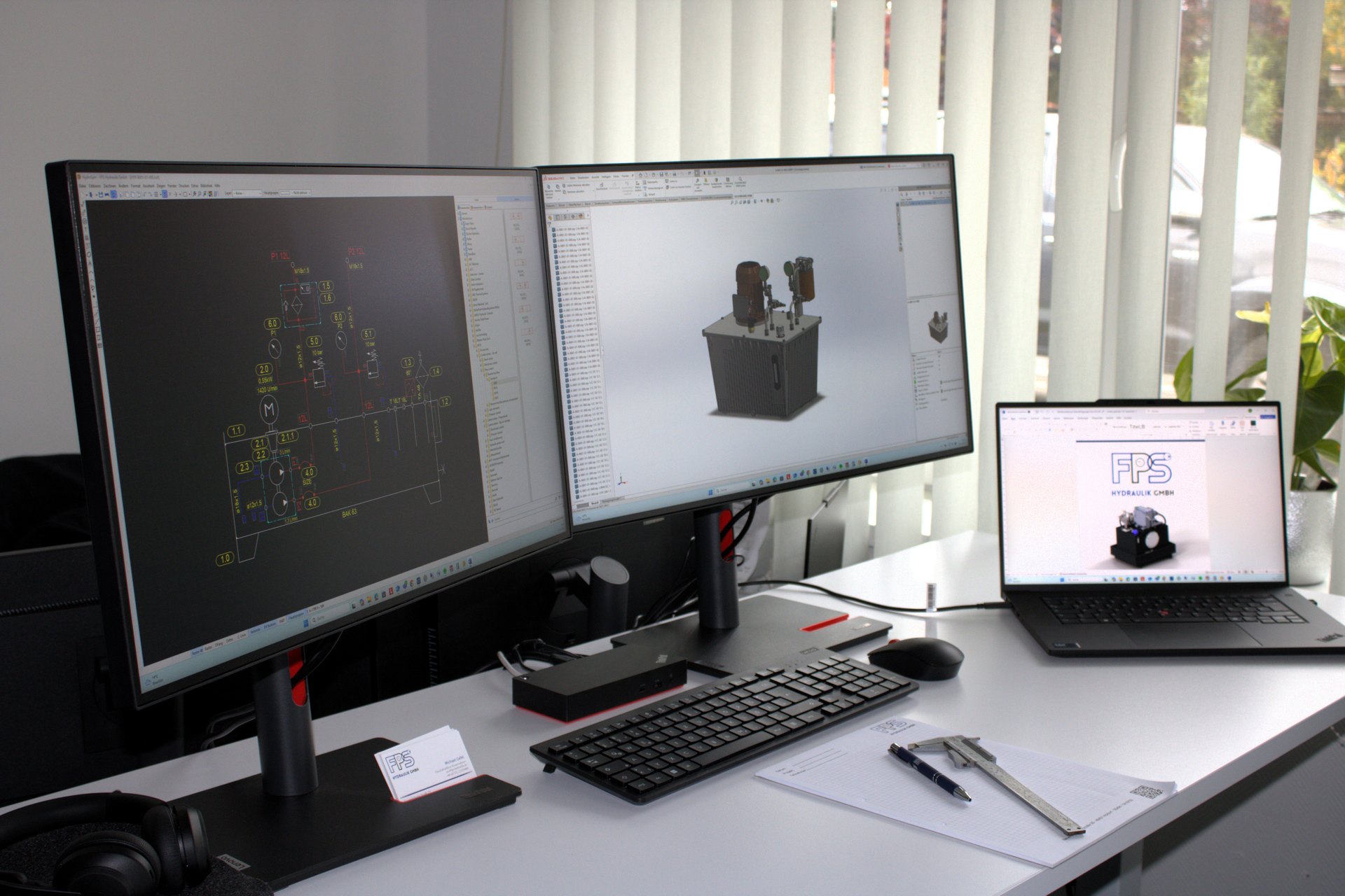 CAD Konstruktion FPS Hydraulik