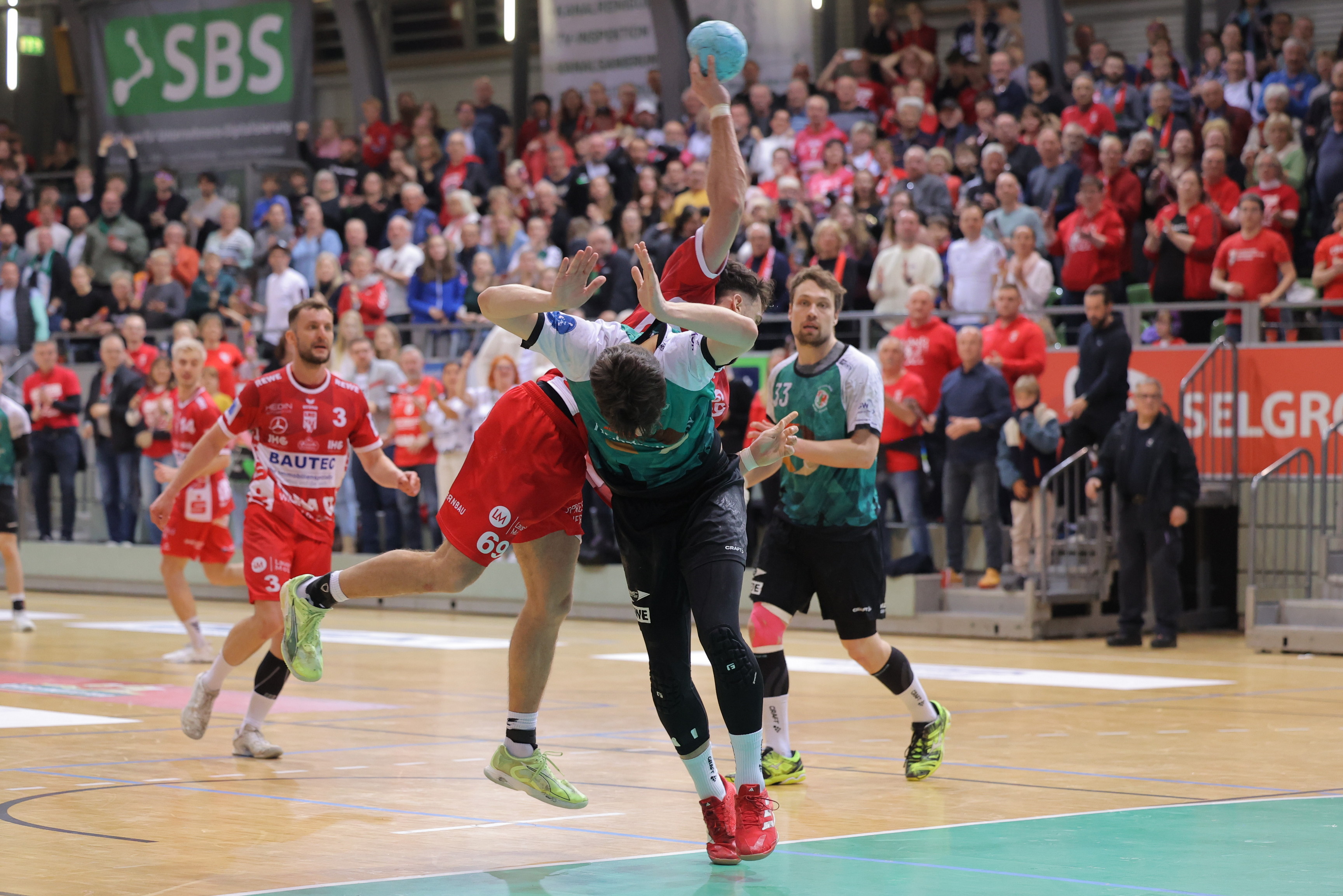 LHC Cottbus Handballspiel