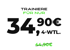 Trainiere für nur 34,90 € alle 4 Wochen statt 44,90 € auf grauem Hintergrund.