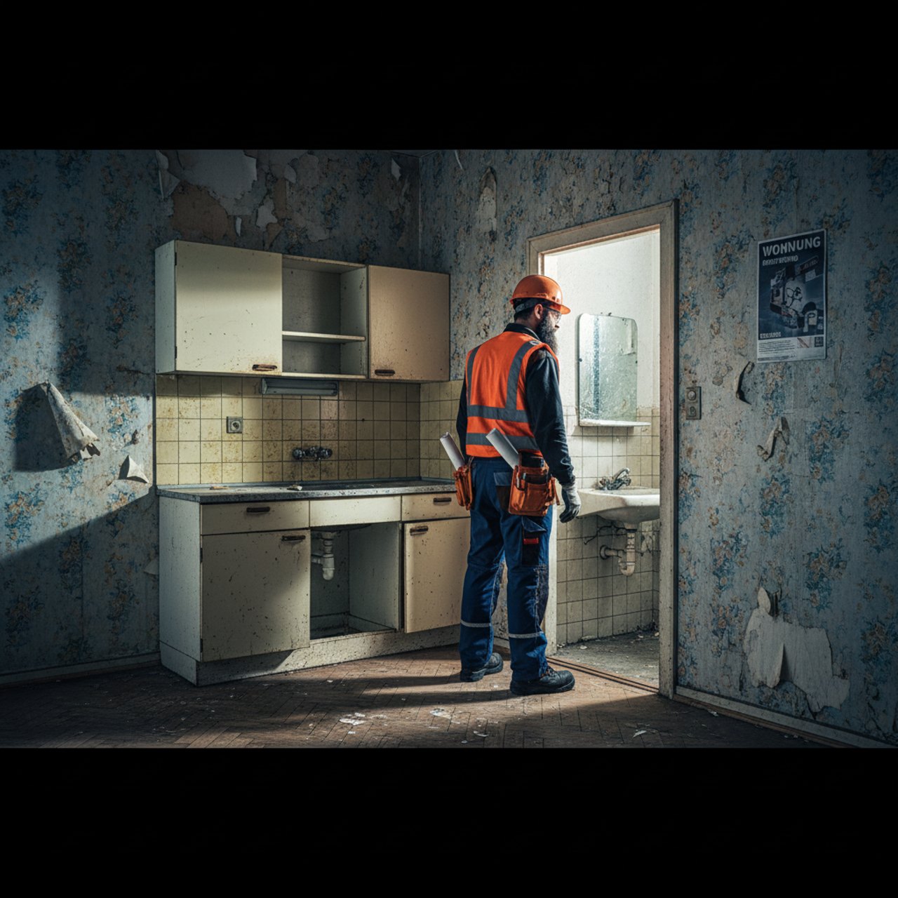 Alte Wohnung vor der Entkernung