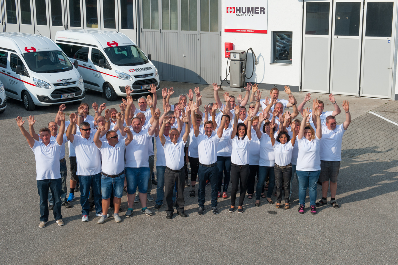 Arbeitsalltag bei Humer Transporte