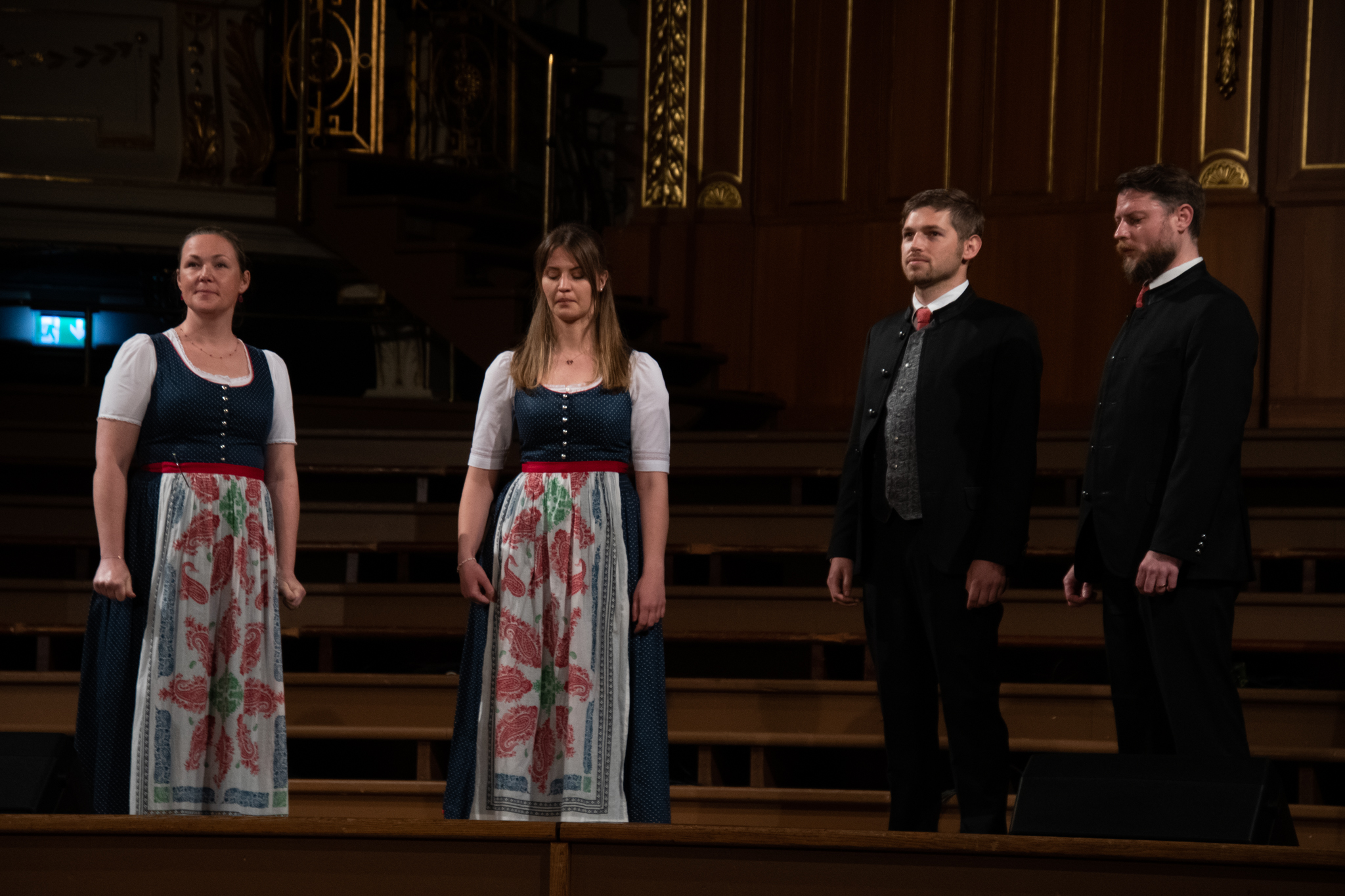 Vocal ensemble Quarinthia at the Long Night of Choirs, Voices of Spirit 2021, Graz
