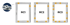 Drei Fenster mit Beschlägen: RC1 (2 Punkte), RC2 (7 Punkte), RC3 (14 Punkte). Detailansicht eines Pilzkopfzapfens.